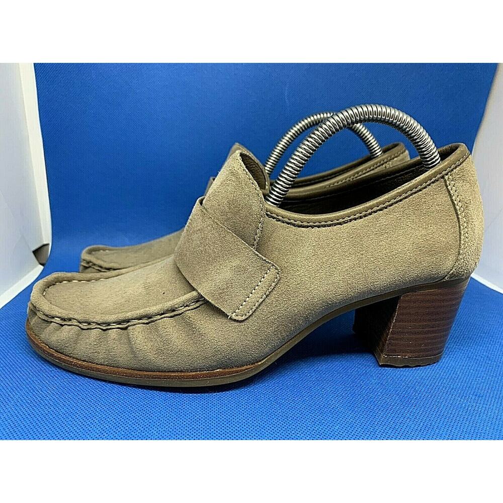 TIMBERLAND Comforia System Leather Clogs Mules Slip On Shoes Women's Sz 8.5M